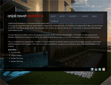 Tablet Screenshot of anjali-rawat.com